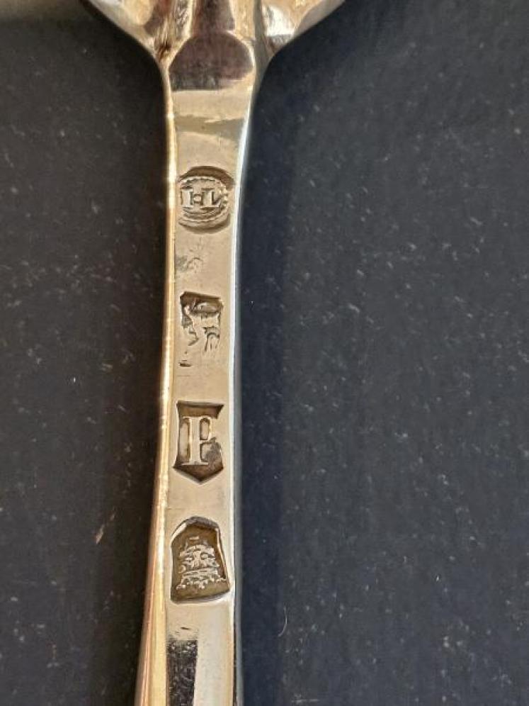 George II Silver Marrow Spoon - Image 5