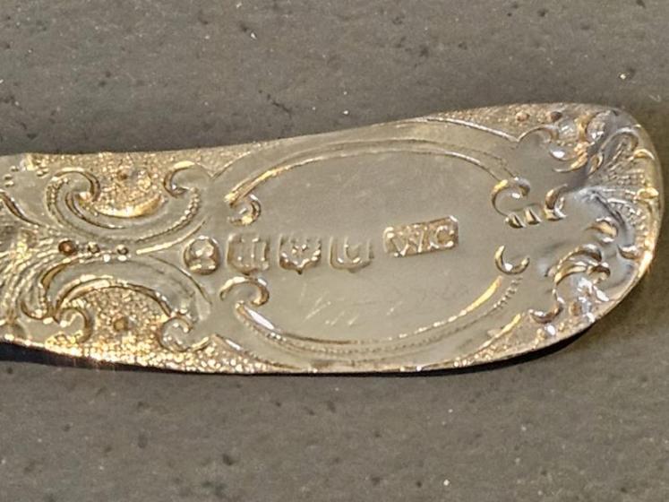 Georgian Edinburgh Silver Strainer  - Image 4