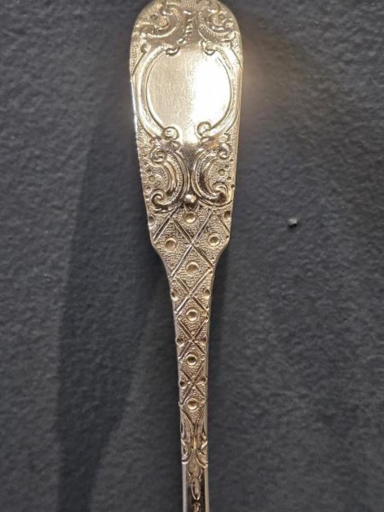 Georgian Edinburgh Silver Strainer  - Image 7