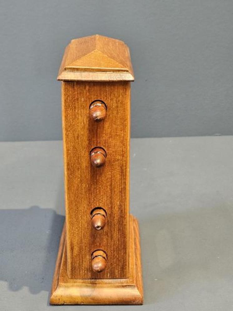 Late Victorian Oak Perpetual Desk Calendar - Image 3