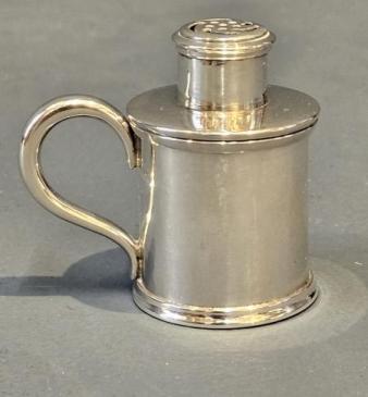 George III Silver Pounce Pot