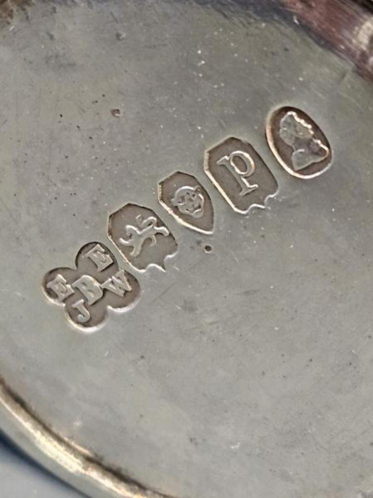 George III Silver Pounce Pot - Image 6