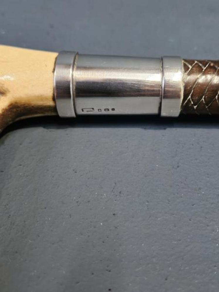 Robson & Cooper Silver Mounted Riding Whip - Image 5