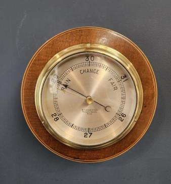 Edwardian Cooke of Hull Dial Barometer