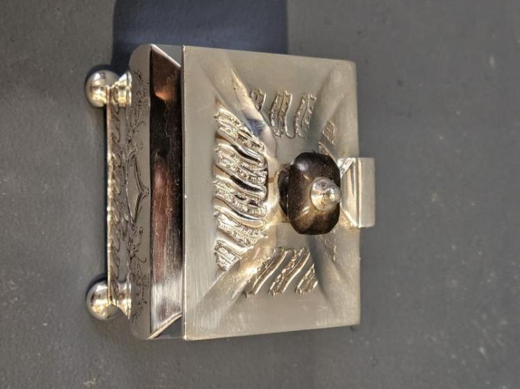 Victorian Silver Tea Caddy  - Image 5