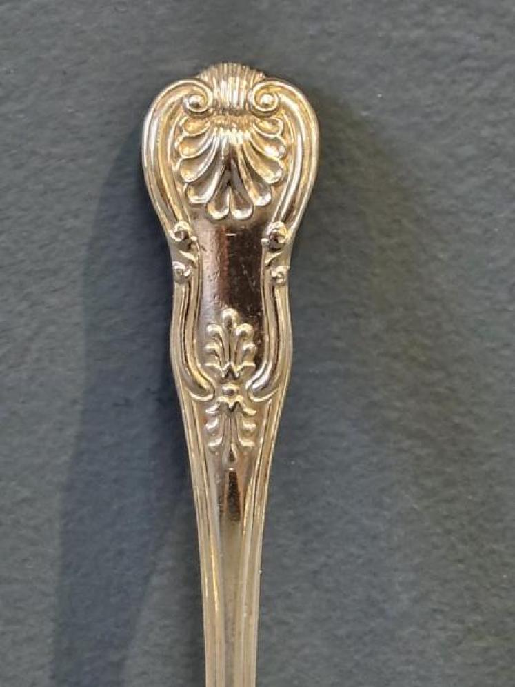 William IV Silver Long Handle Caddy Spoon - Image 2
