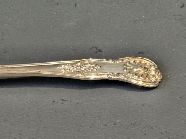 William IV Silver Long Handle Caddy Spoon - Image 4