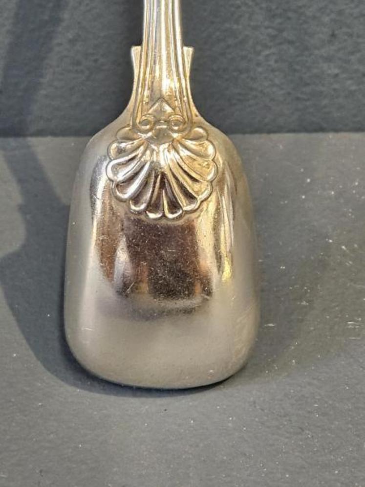 William IV Silver Long Handle Caddy Spoon - Image 6