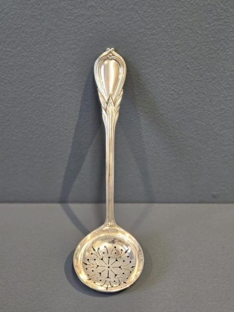 Victorian Elkington Silver Strainer  - Image 1