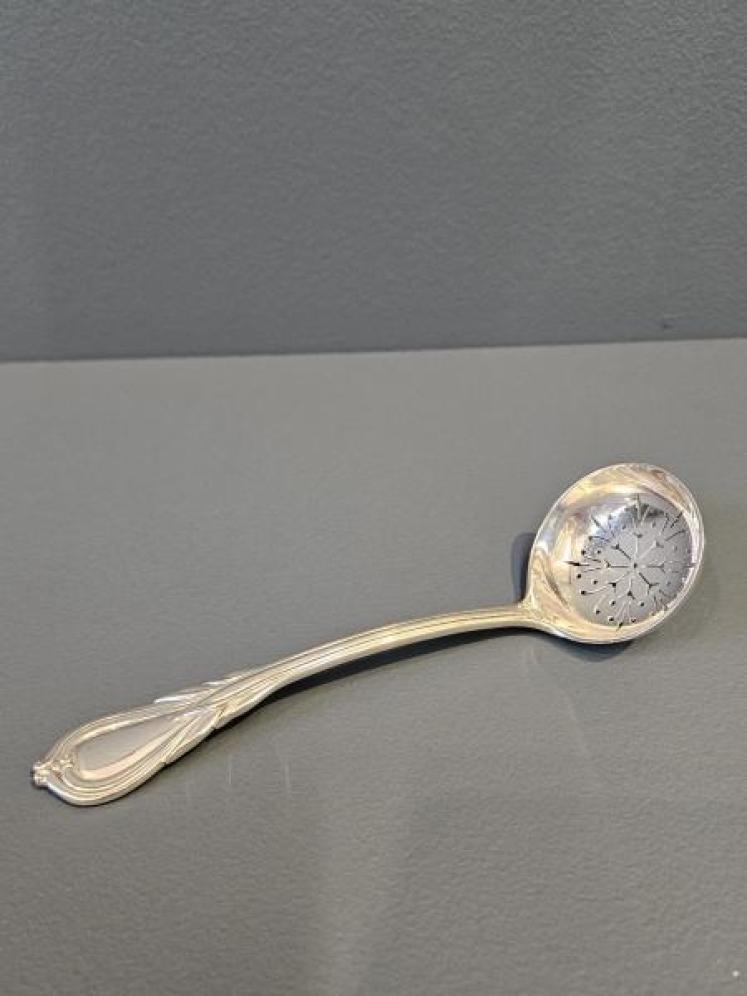 Victorian Elkington Silver Strainer  - Image 3
