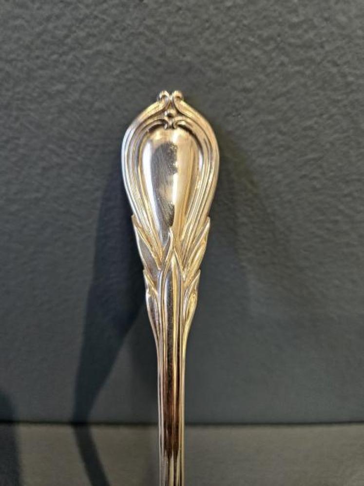 Victorian Elkington Silver Strainer  - Image 5