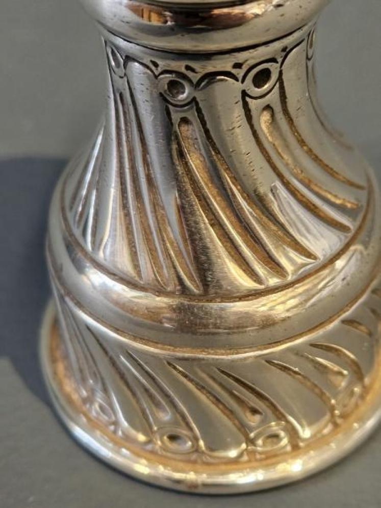 Victorian Silver Pepper Grinder  - Image 4