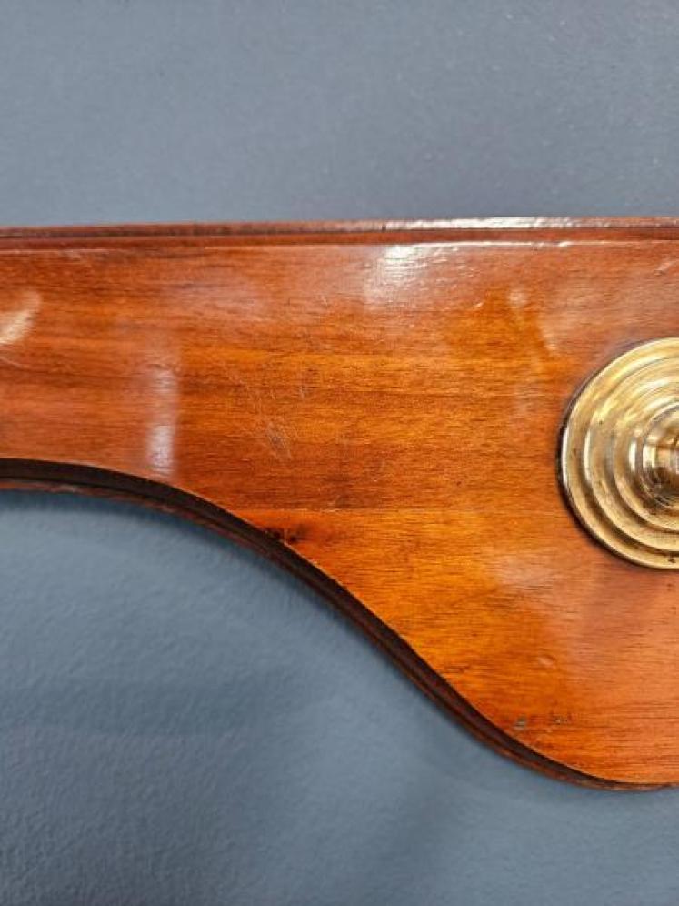 Victorian Walnut Coat and Hat Rack - Image 3