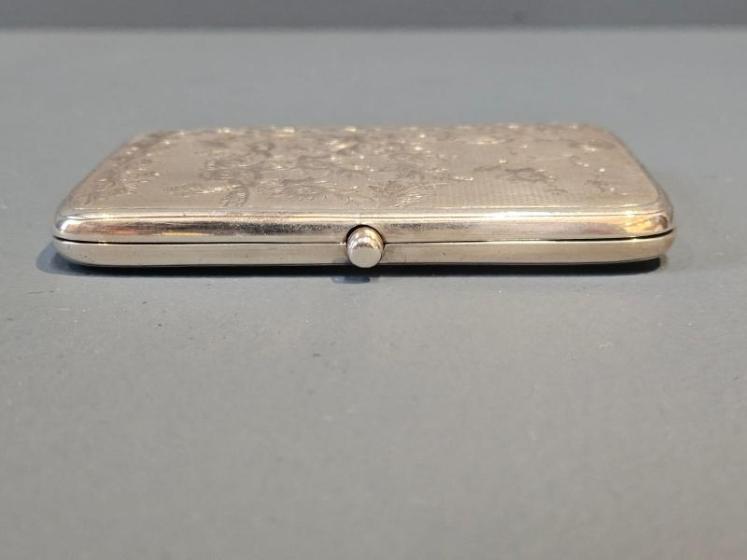 Victorian Silver Card and Stamp Case - Image 3