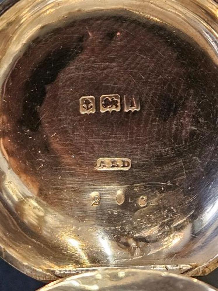 Victorian Planished Silver Sovereign Case - Image 4
