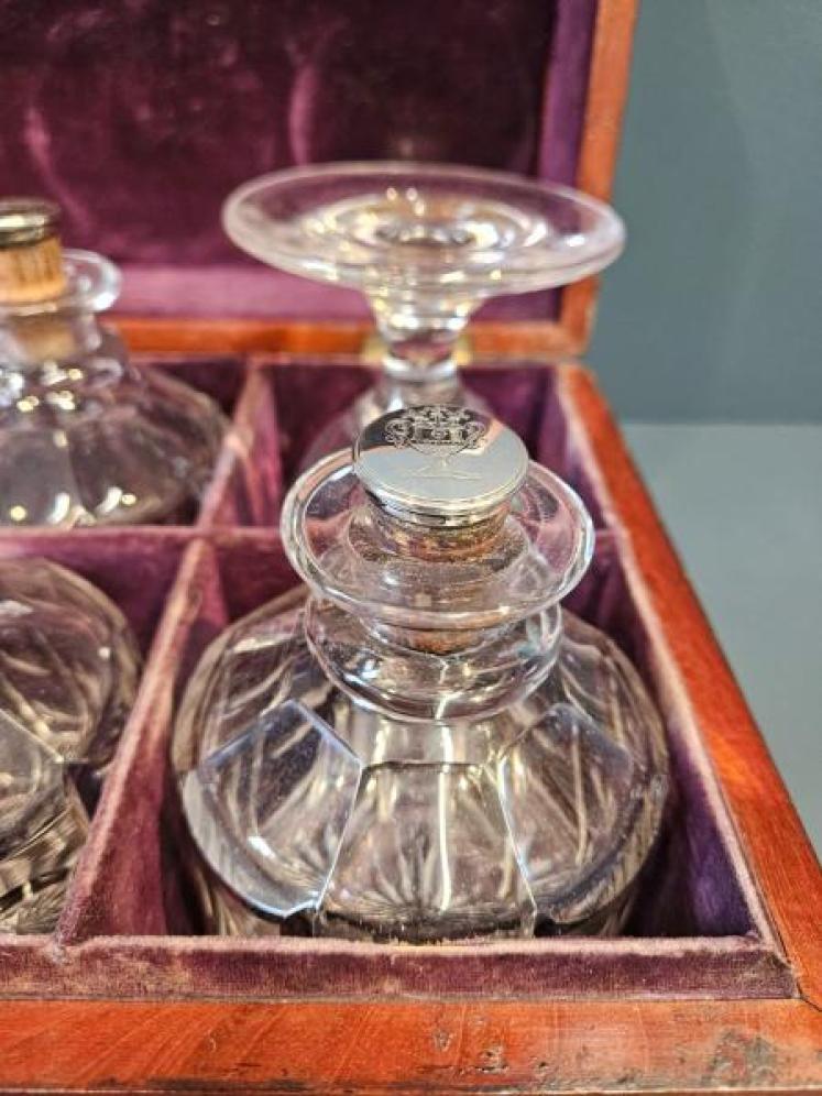 Regency Military Rummer and Decanter Box - Image 2