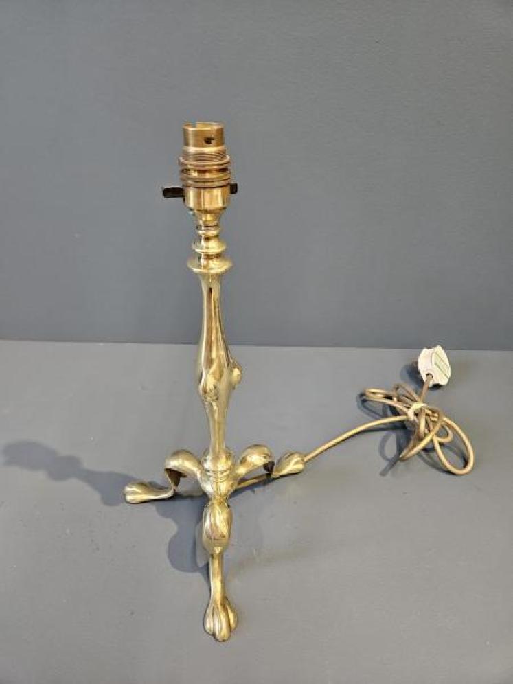 Edwardian Brass Pullman Lamp - Image 2