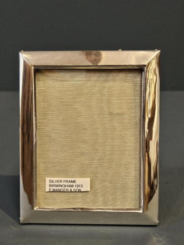 Silver Cushion Moulded Photo Frame - Image 1