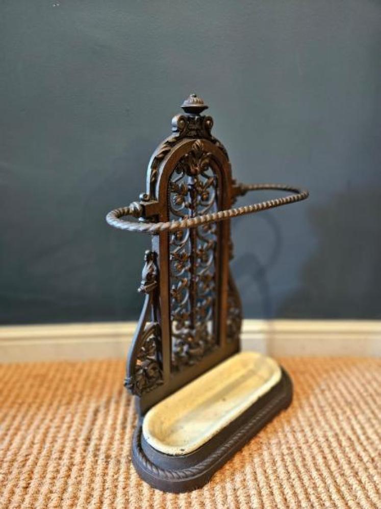 Victorian Cast Iron Stick Stand - Image 2