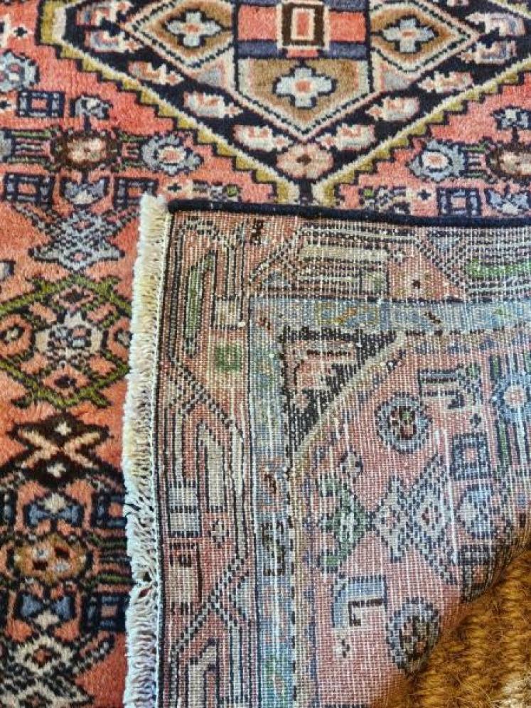 Antique Persian Wool Rug - Image 5