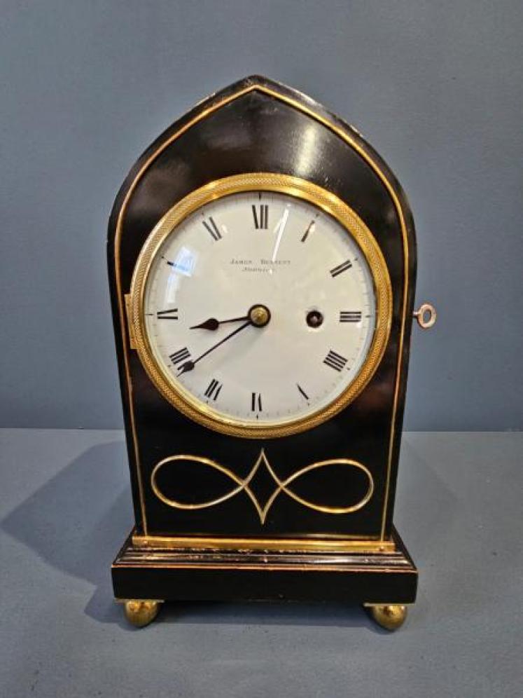 Small Regency Norwich Bracket Clock - Image 1
