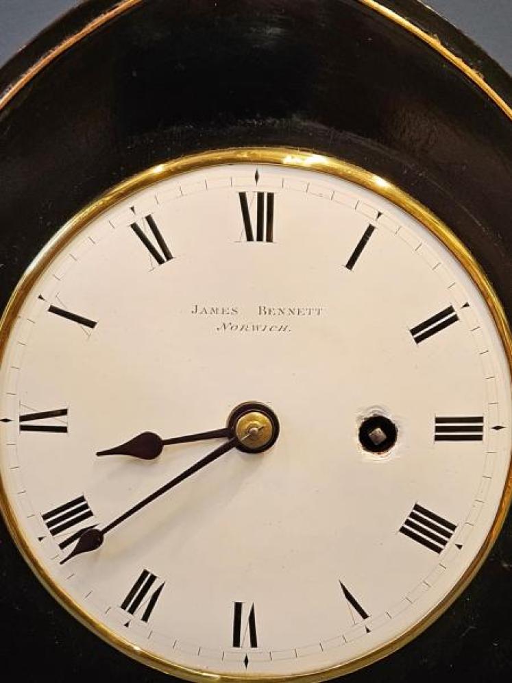 Small Regency Norwich Bracket Clock - Image 2