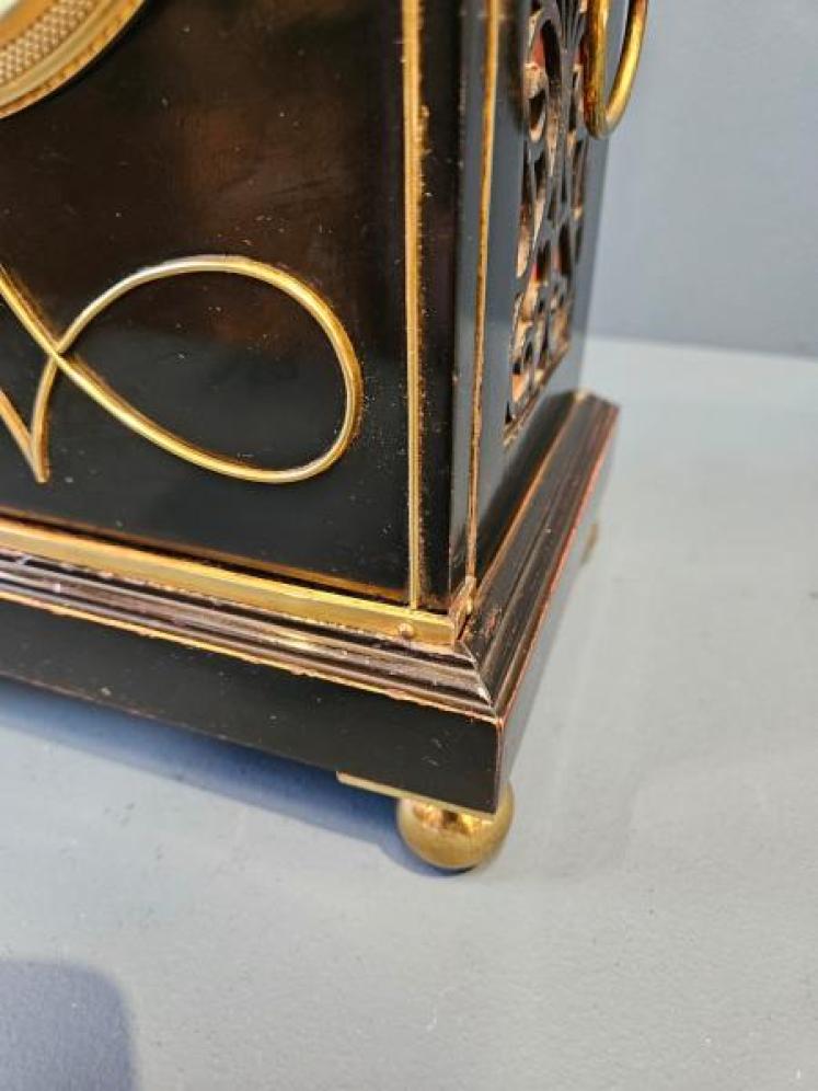 Small Regency Norwich Bracket Clock - Image 7