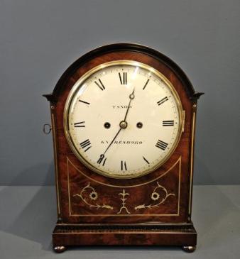 Regency Double Fusee Bracket Clock by Snow of Knaresborough