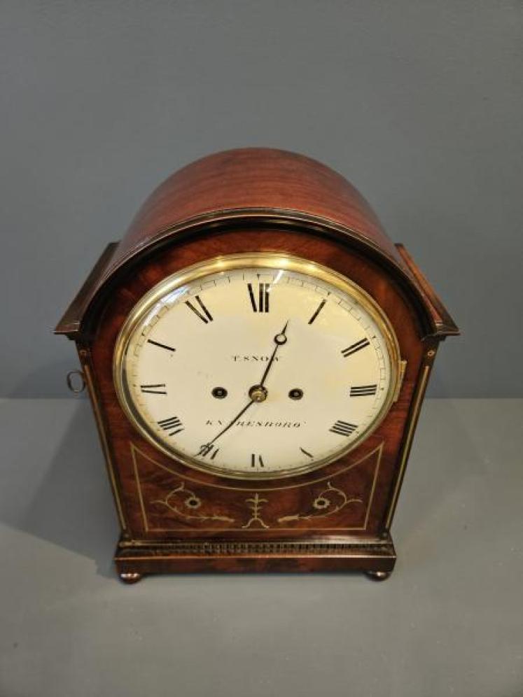 Regency Double Fusee Bracket Clock by Snow of Knaresborough - Image 2
