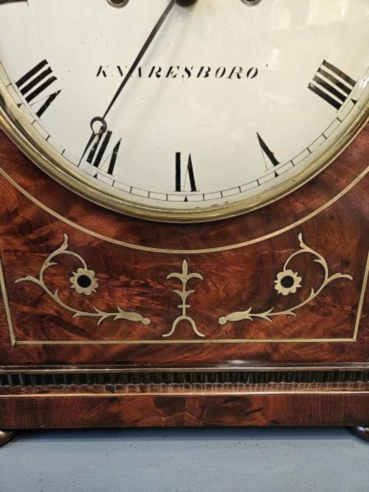 Regency Double Fusee Bracket Clock by Snow of Knaresborough - Image 3