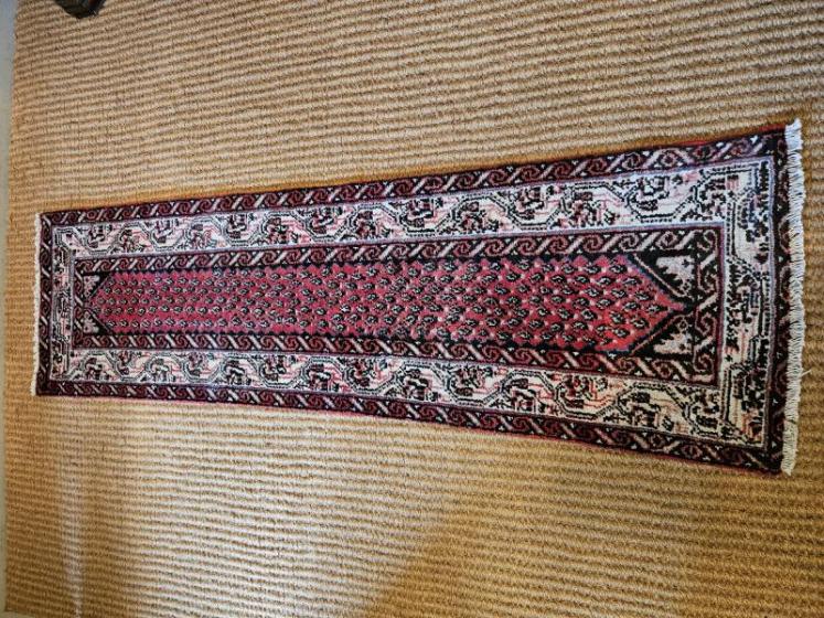 Antique Persian Pure Wool Rug Runner - Image 3