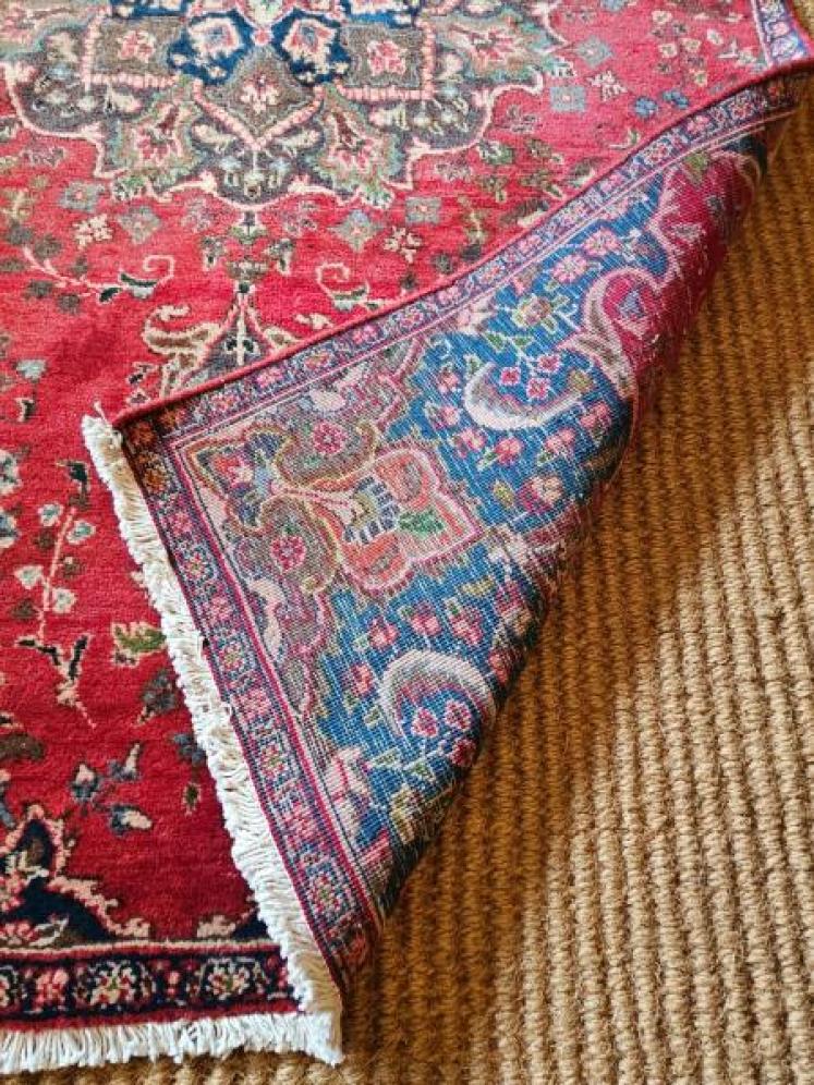 Superb Late Victorian Persian Pure Wool Rug - Image 5