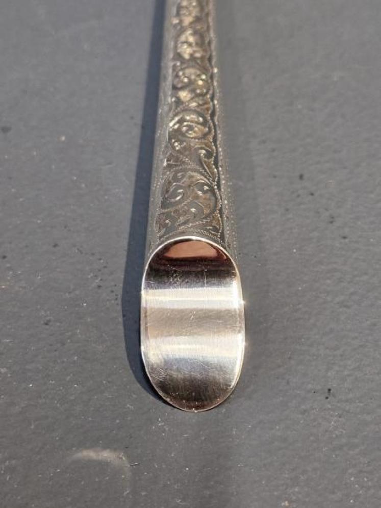 Rare Victorian Silver Toasting Fork - Image 6