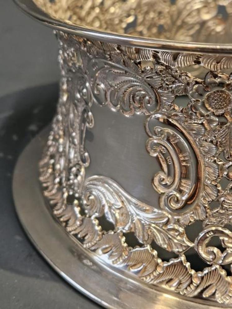 Superb Victorian Silver Plate Ring - Image 6