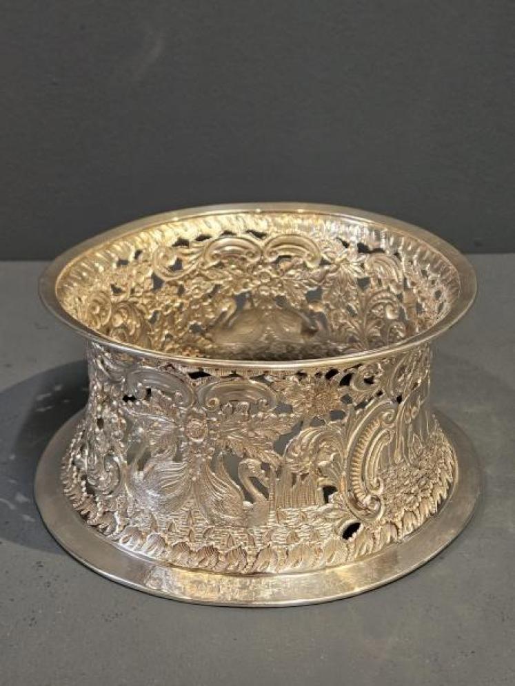 Superb Victorian Silver Plate Ring - Image 7