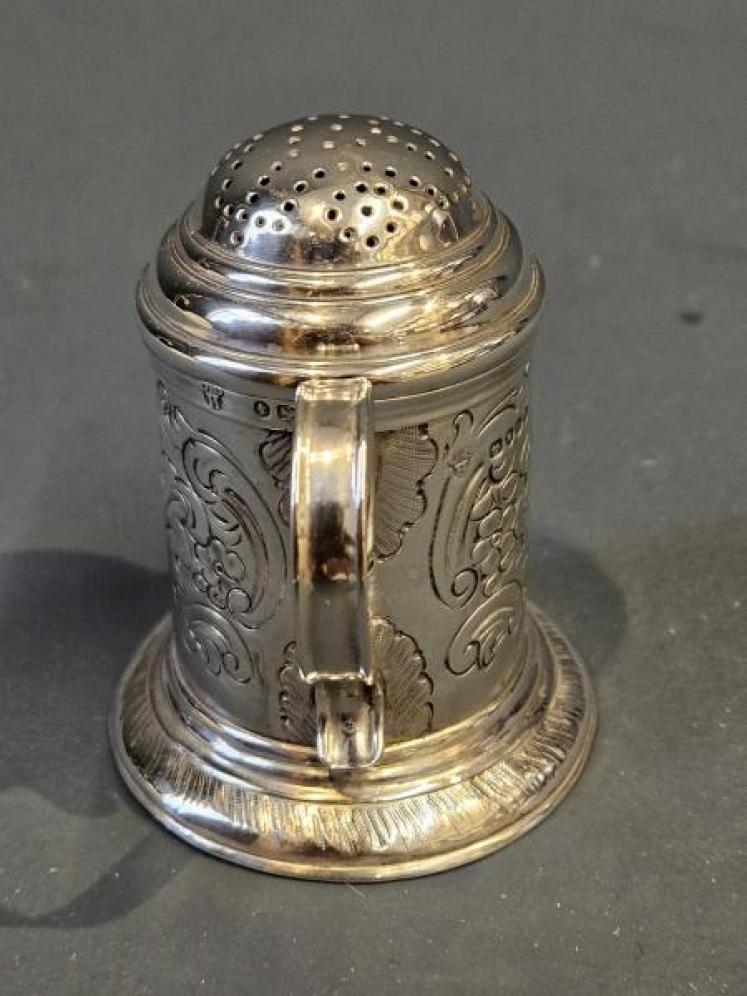 Victorian Silver Flour Sifter - Image 6