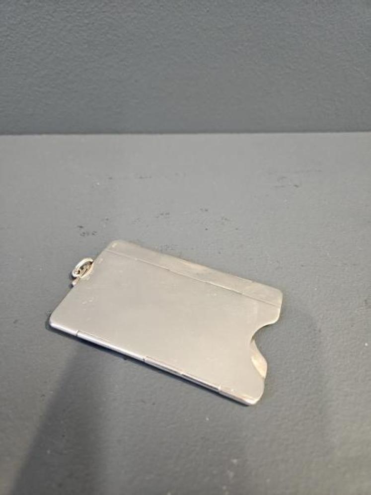Rare Silver Collapsible Calling Card Case - Image 2