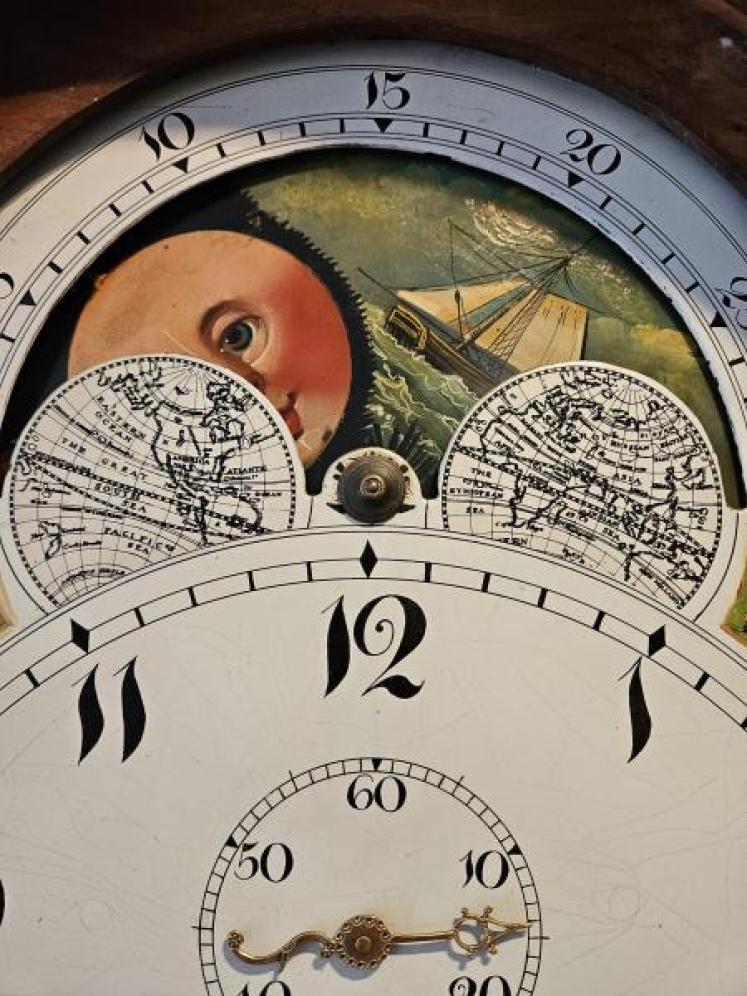 Samuel Deacon of Barton Georgian 8 Day Longcase Clock - Image 7