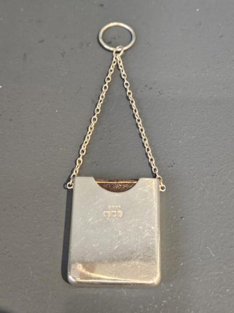 Edwardian Silver Notepad Holder - Image 2
