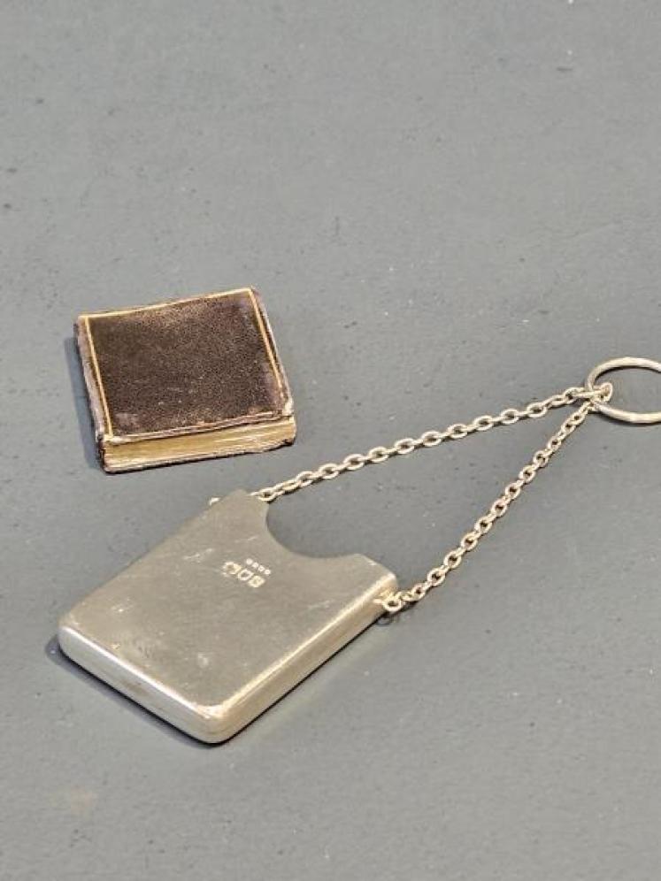 Edwardian Silver Notepad Holder - Image 3
