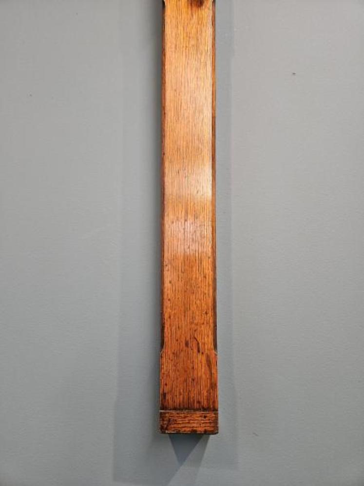 Negretti & Zambra Oak Miners Stick Barometer - Image 6