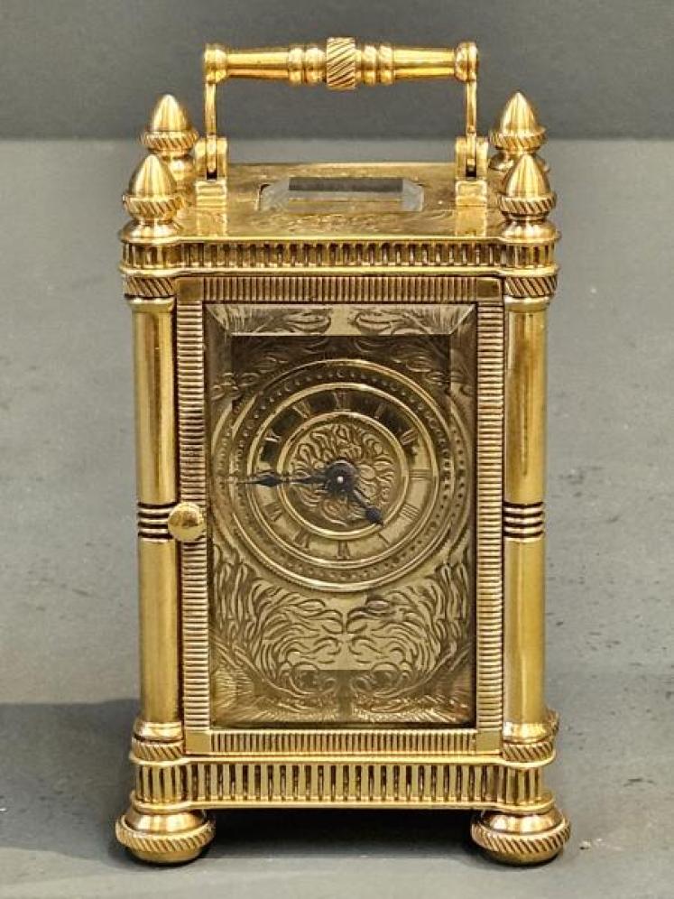 Edwardian Miniature Carriage Clock - Image 1
