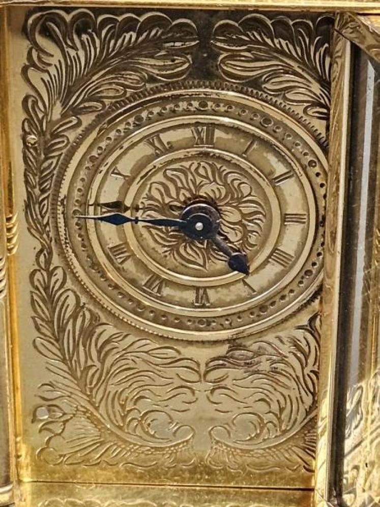 Edwardian Miniature Carriage Clock - Image 6
