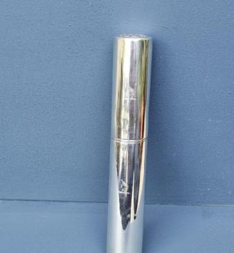 Rare George III Silver Tooth Brush Canister