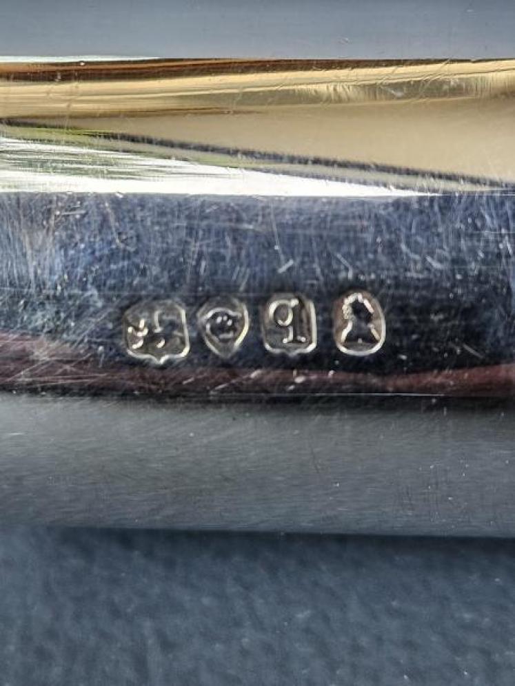 Rare George III Silver Tooth Brush Canister - Image 4
