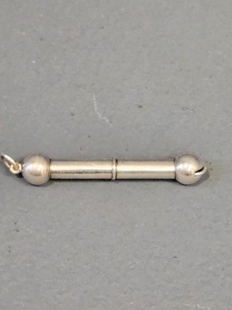 Edwardian Silver Telescopic Button Hook - Image 1