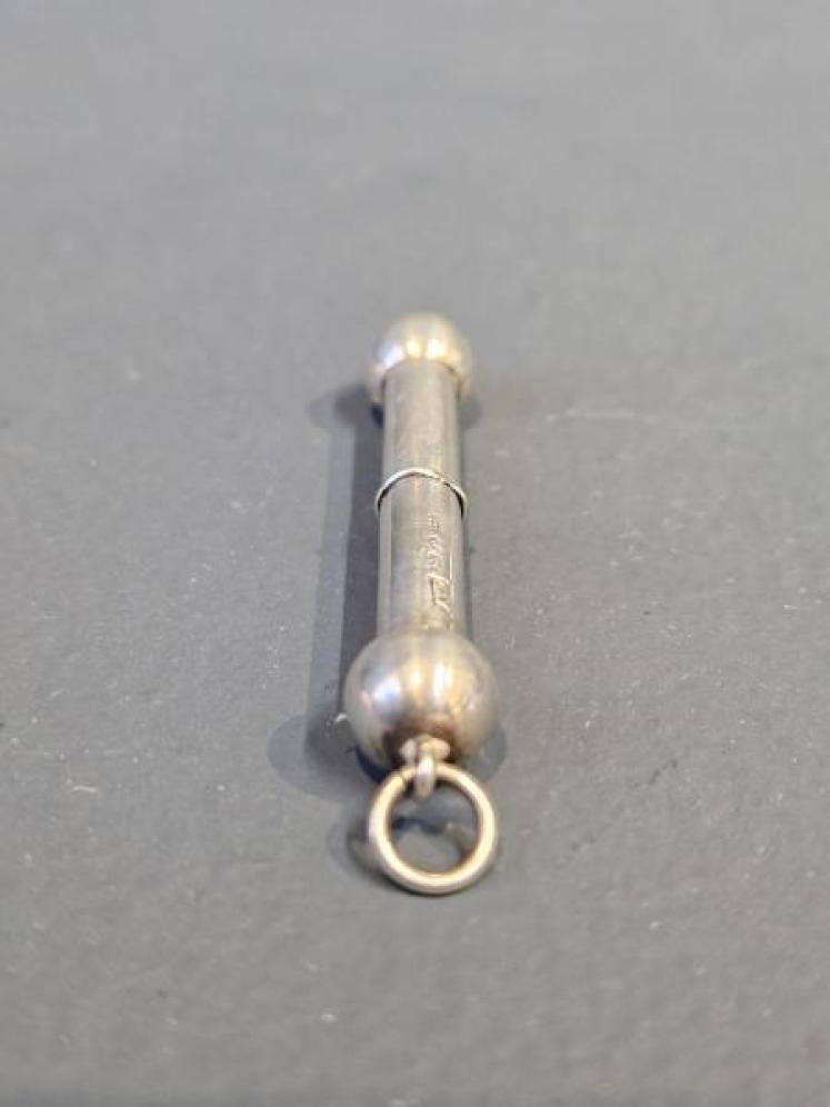 Edwardian Silver Telescopic Button Hook - Image 3