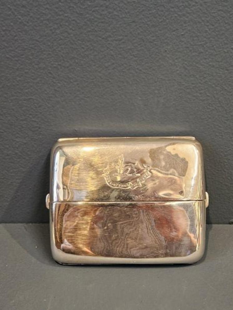 Victorian Silver Split Opening Cheroot Case - Image 3