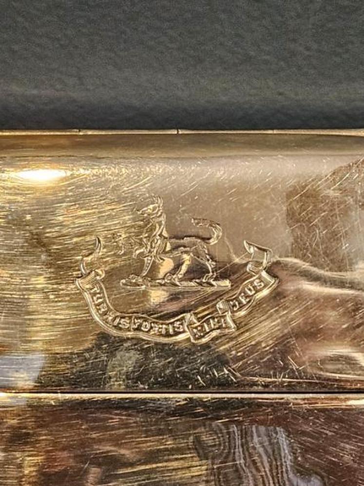 Victorian Silver Split Opening Cheroot Case - Image 4