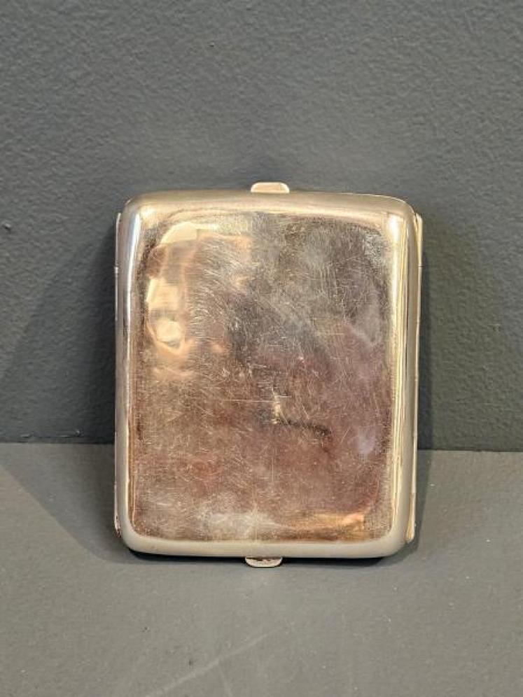 Victorian Silver Split Opening Cheroot Case - Image 7